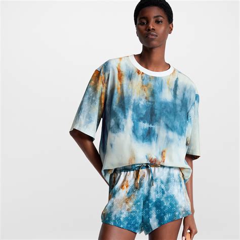 louis vuitton tie dye shirt|Tie Dye Monogram T.